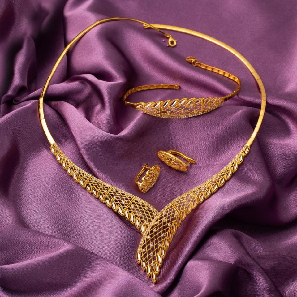 Holiday 22 Ayar Altın Takı Seti