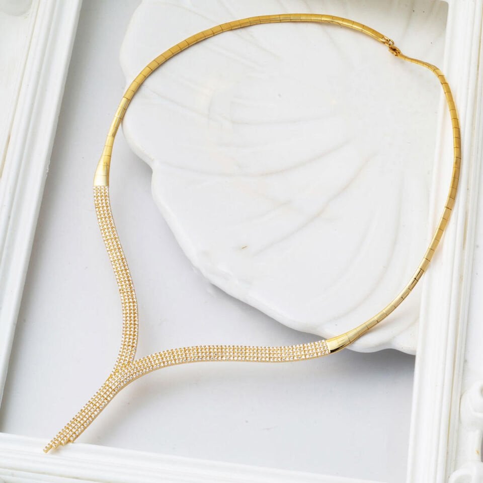 Suyolu Gerdanlık 14 Ayar Altın