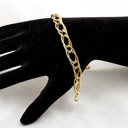 Taşsız 14 Ayar Altın Bileklik