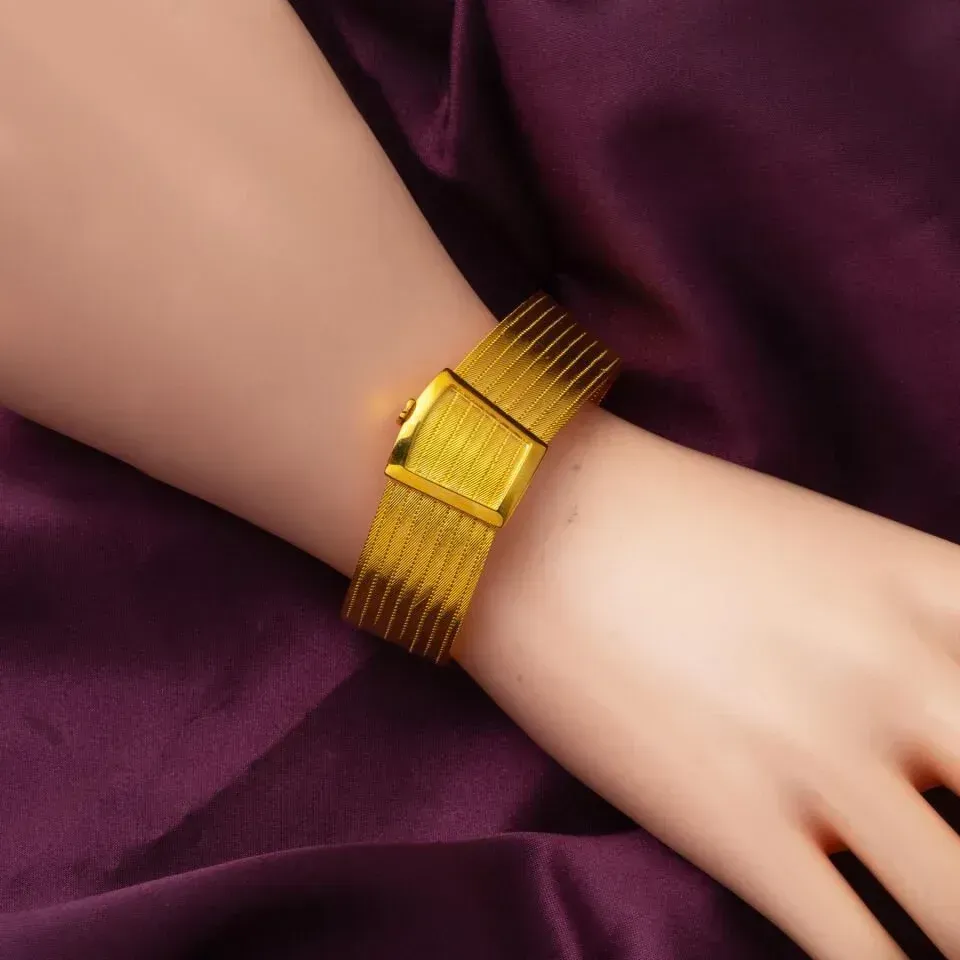 9 Sıra Bileklikli Trabzon Hasır Altın Set