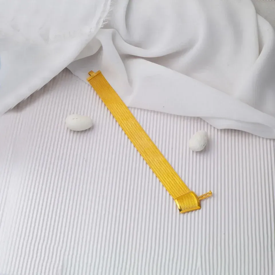 9 Sıra Bileklikli Trabzon Hasır Altın Set