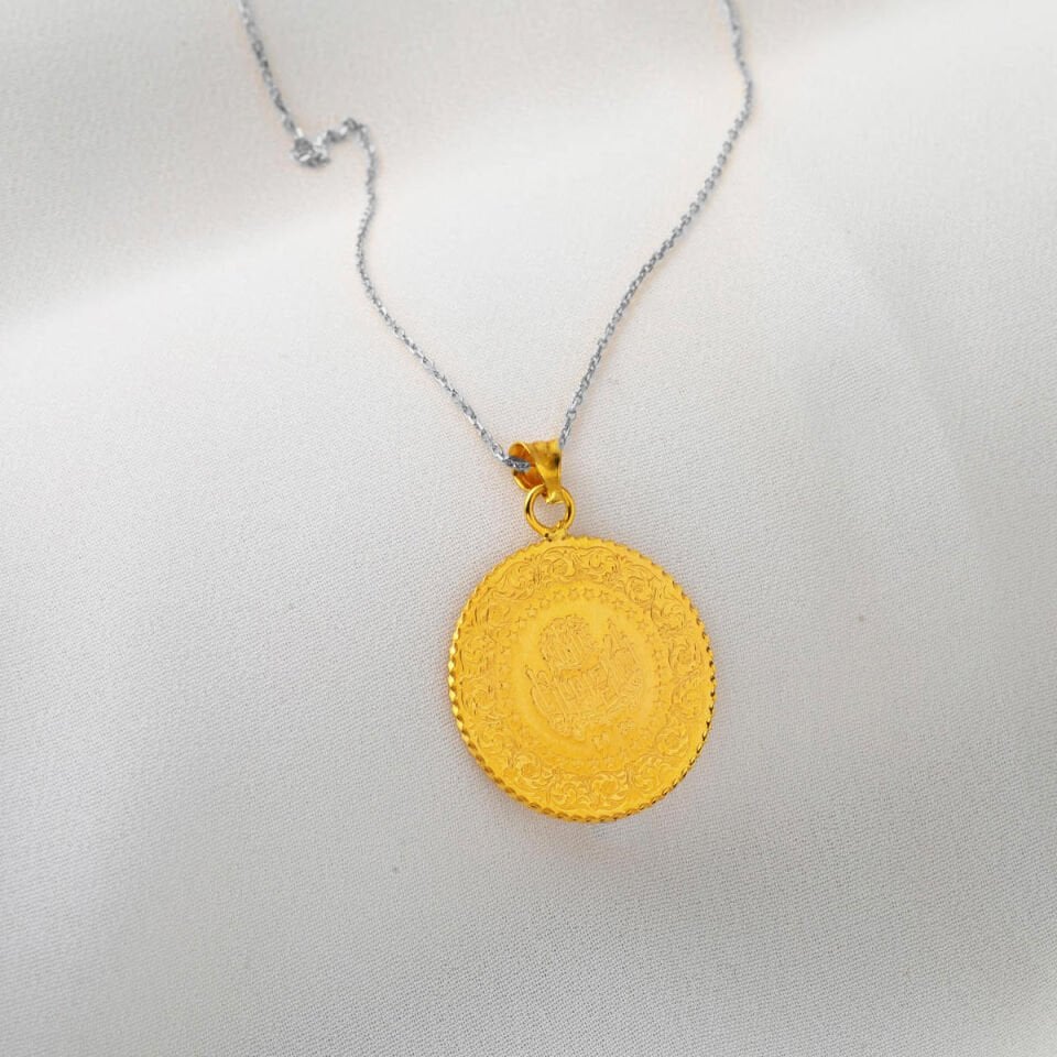 Yarım Altınlı 22 Ayar Kolye Ucu