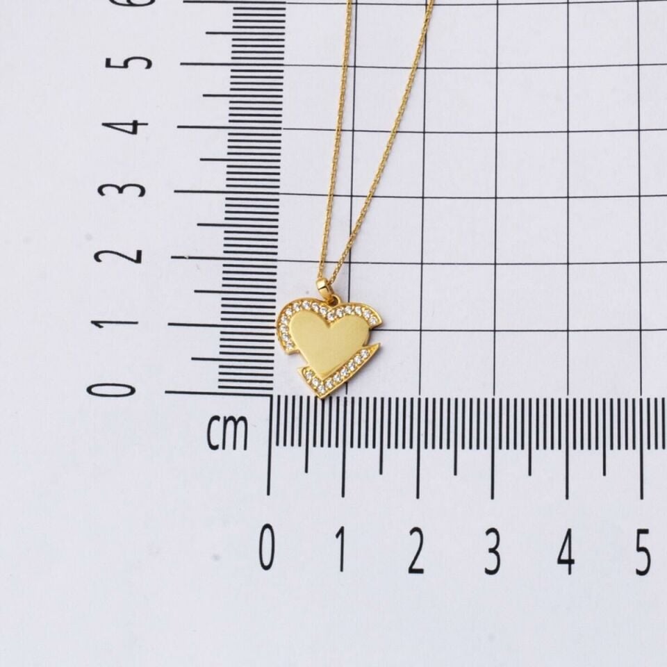 14 Ayar Kalpli Altın Kolye