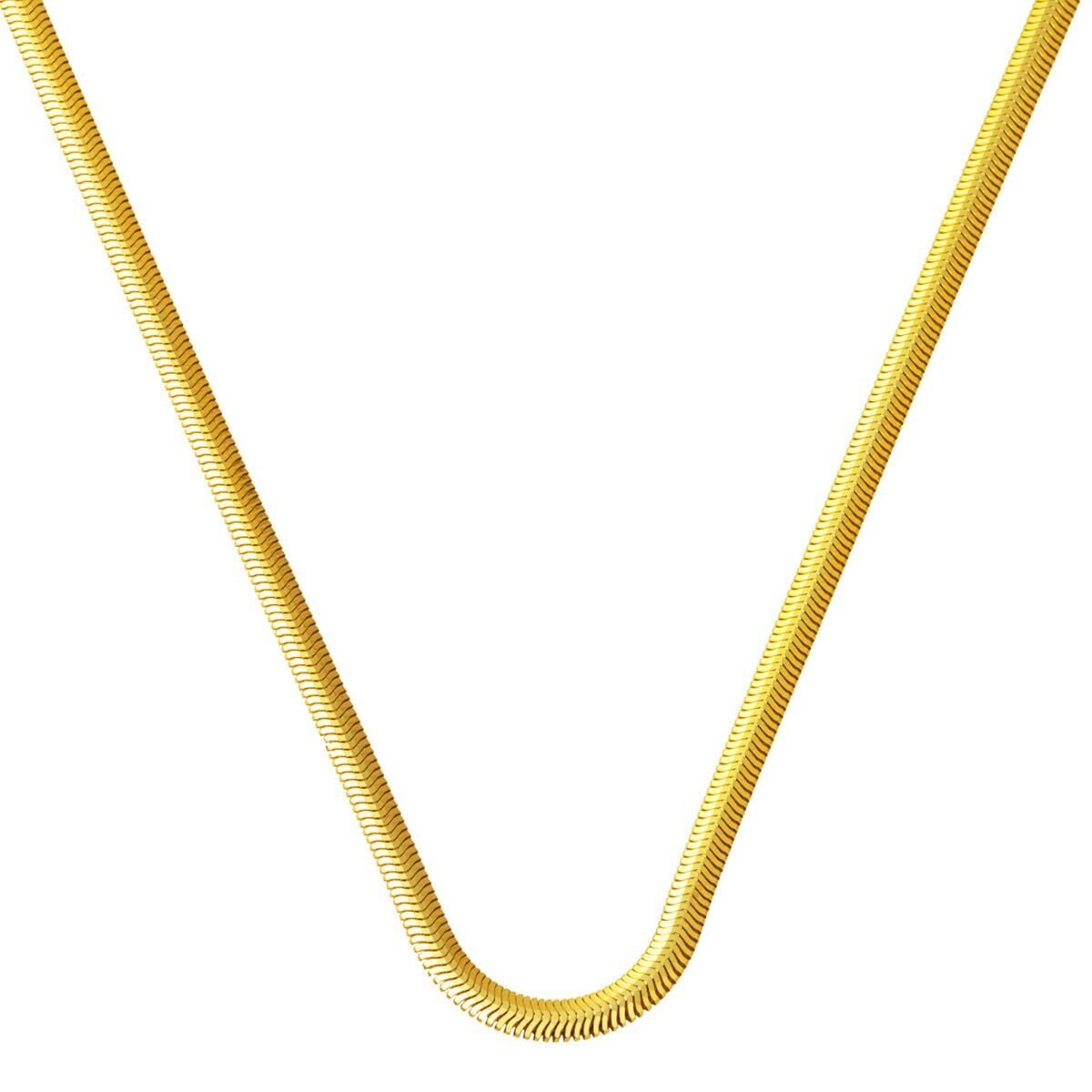 50 cm. 14 Ayar Altın Balık Sırtı Zincir