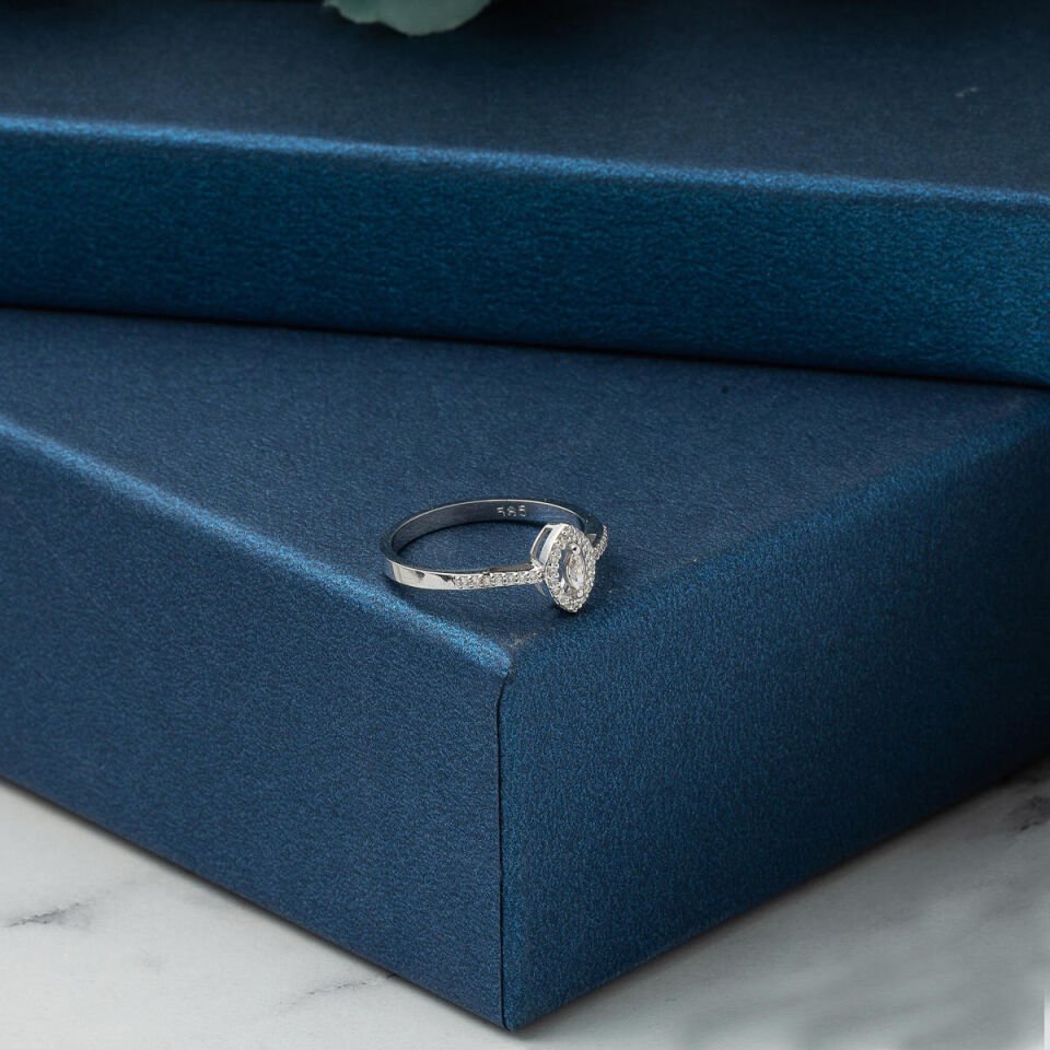 0,17 ct Göz Pırlanta Yüzük