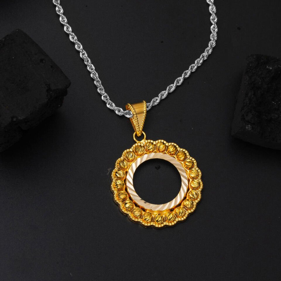 Çeyrek Altınlık 14 Ayar Kolye Ucu