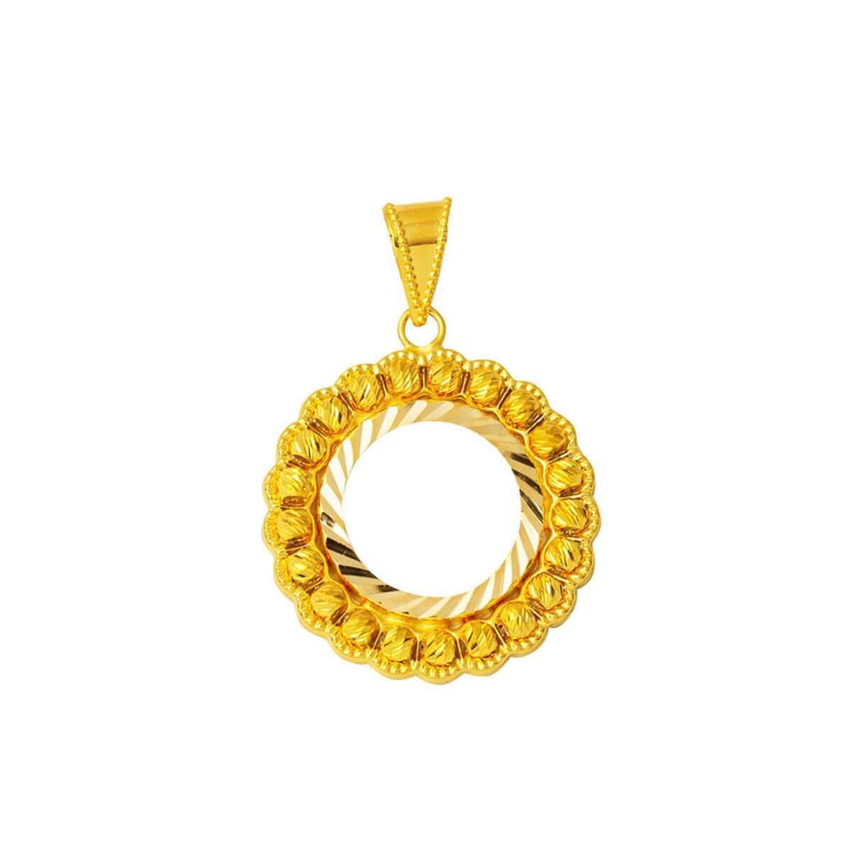 Çeyrek Altınlık 14 Ayar Kolye Ucu