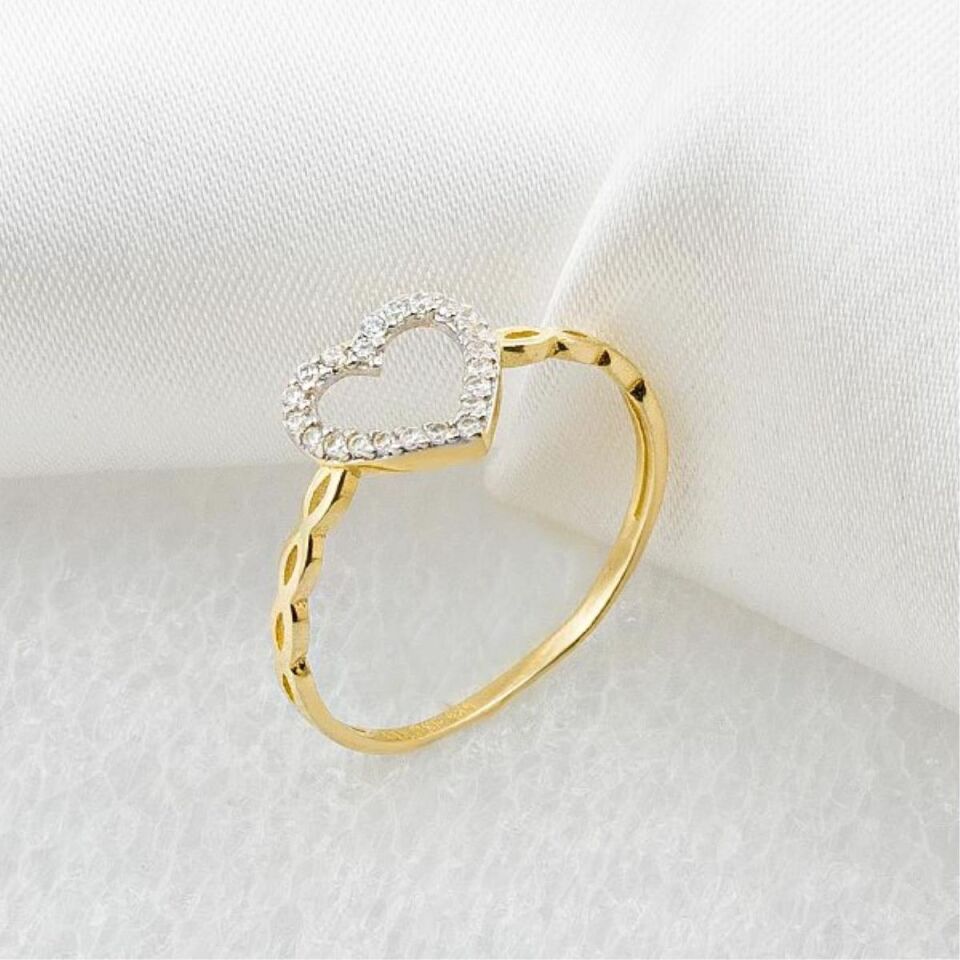 Kalpli 14 Ayar Altın Yüzük