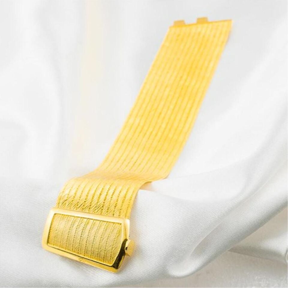 13 Sıralı Taşsız 14 Ayar Trabzon Hasır Bilezik