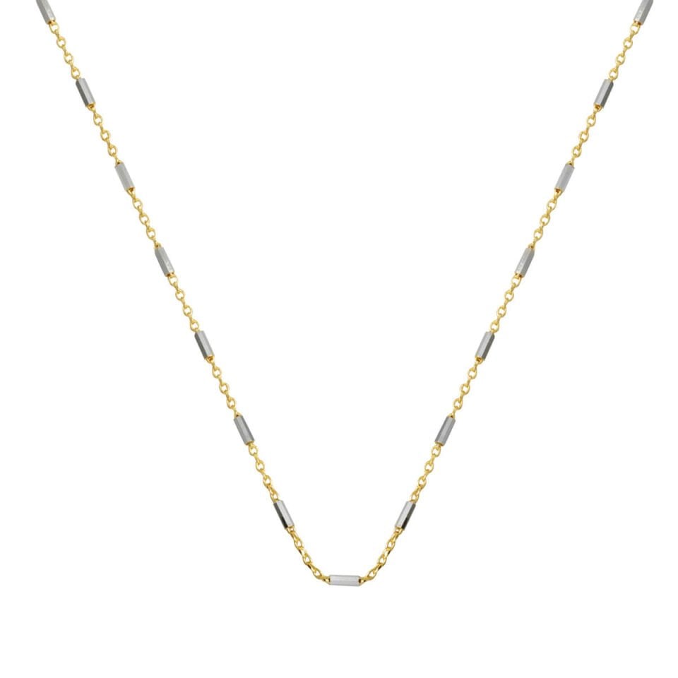 Spor 14 Ayar İnce Altın Zincir Kolye 50 cm.