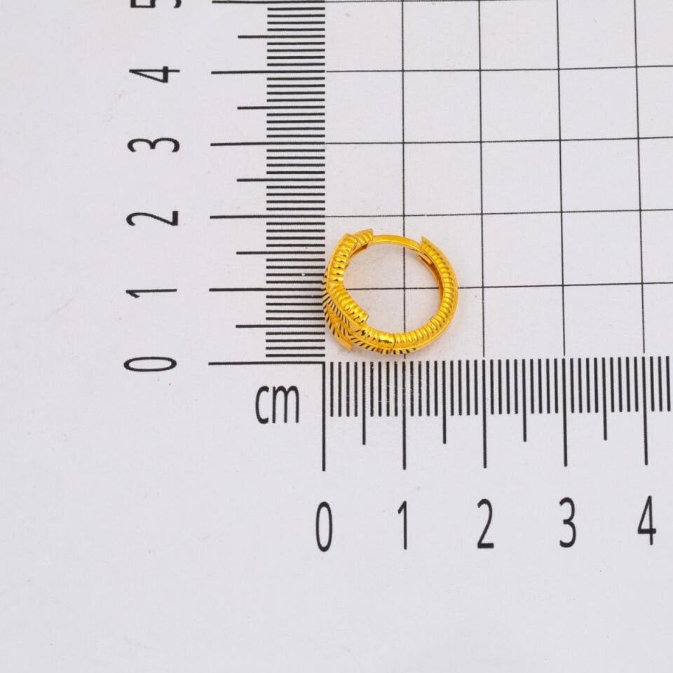 Ajda Altın Küpe 14 Ayar