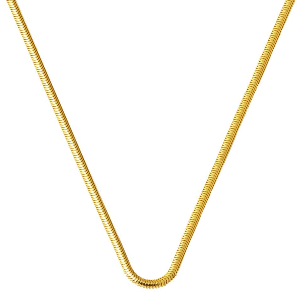 14 Ayar Altın 2,5 mm. Balıksırtı Zincir 65 cm