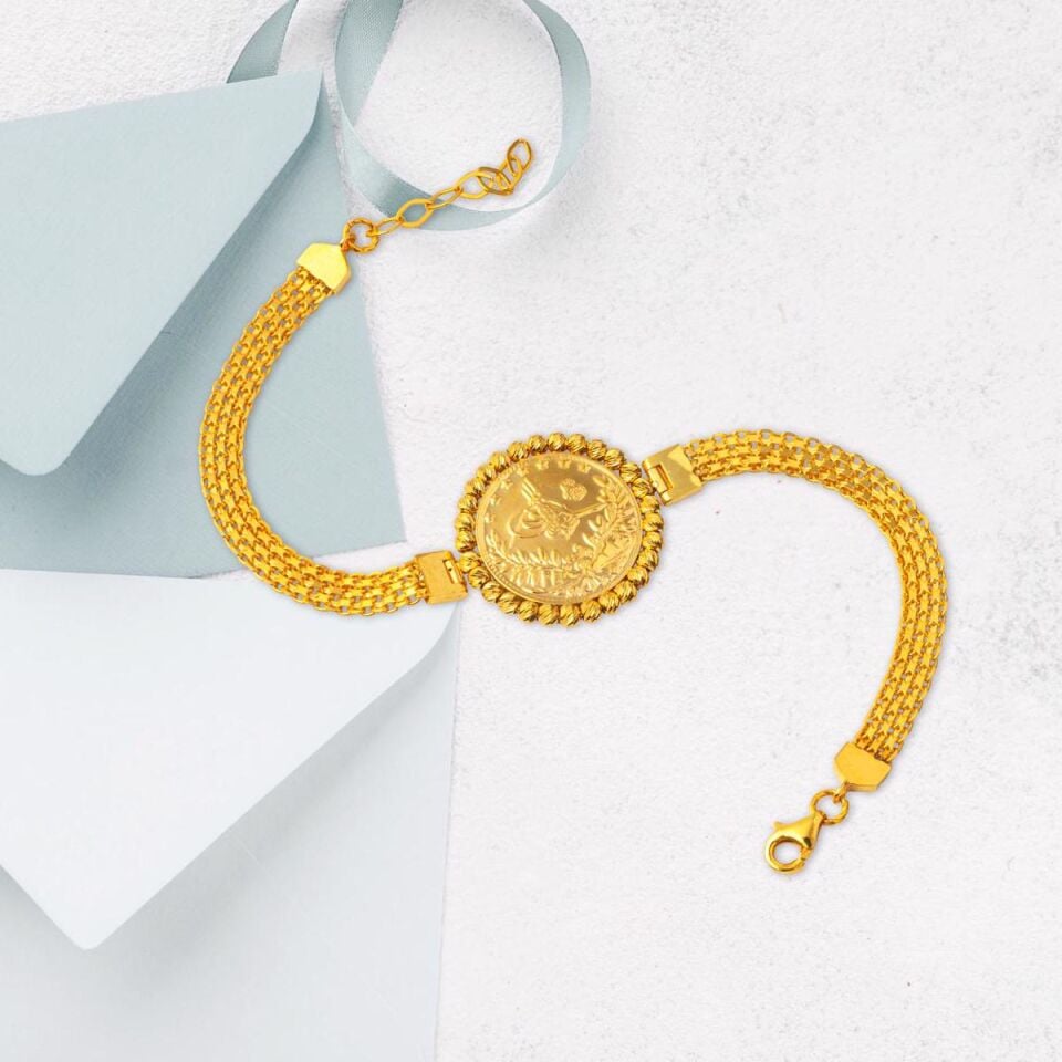 Yarım Reşat Altınlı Bileklik