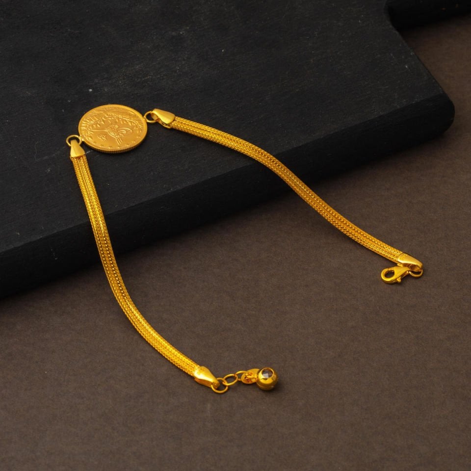 Yarım Reşat Altınlı 14 Ayar Örgü Zincir Bileklik