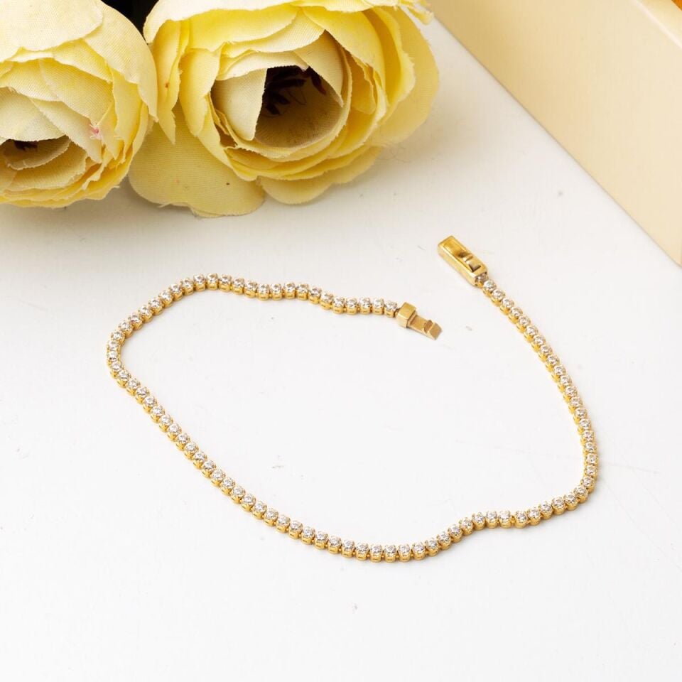 Suyolu 14 Ayar Altın Bileklik