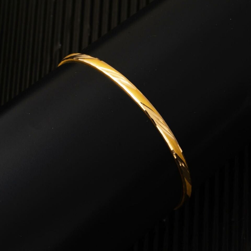 Meltem 22 Ayar Altın Hediyelik Bilezik