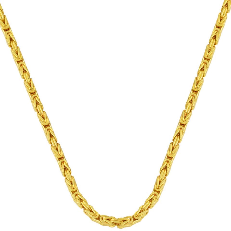 14 Ayar Altın Kral Zincir 55 cm.