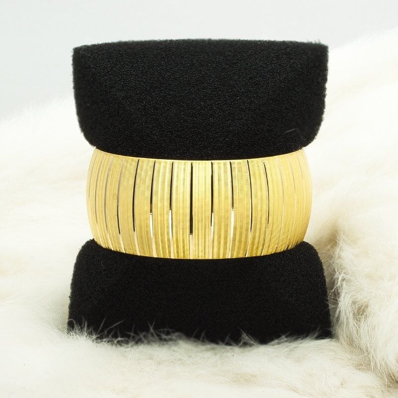 Mega Ağaç Kabuğu 22 Ayar Altın Bilezik 30 Gr.