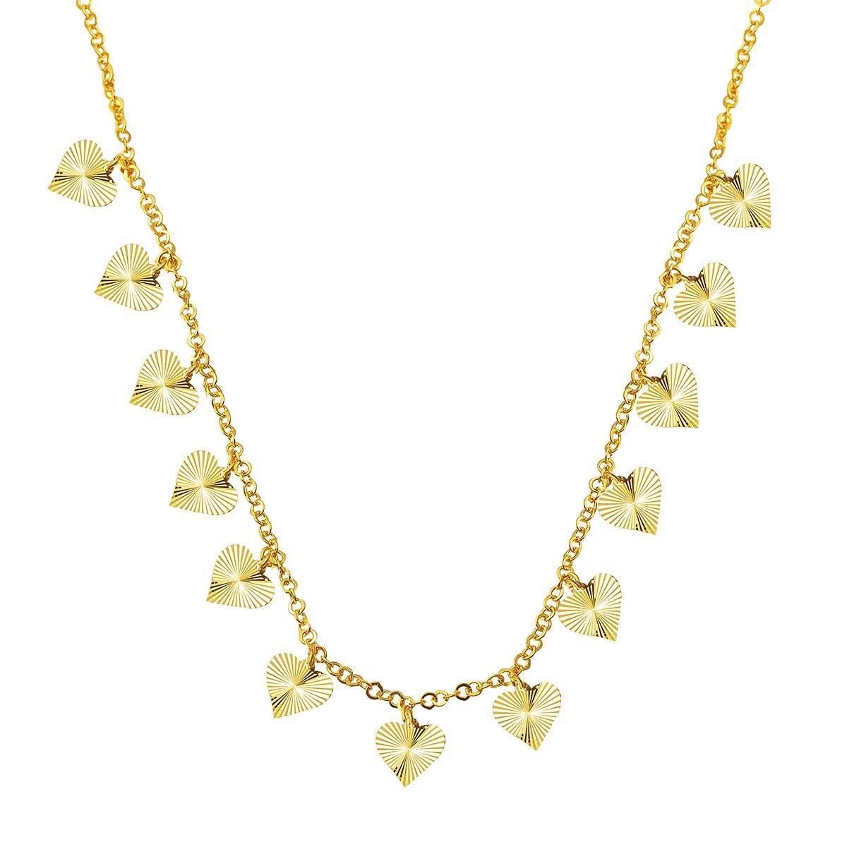 Kalpli Zincir 22 Ayar Altın Kolye