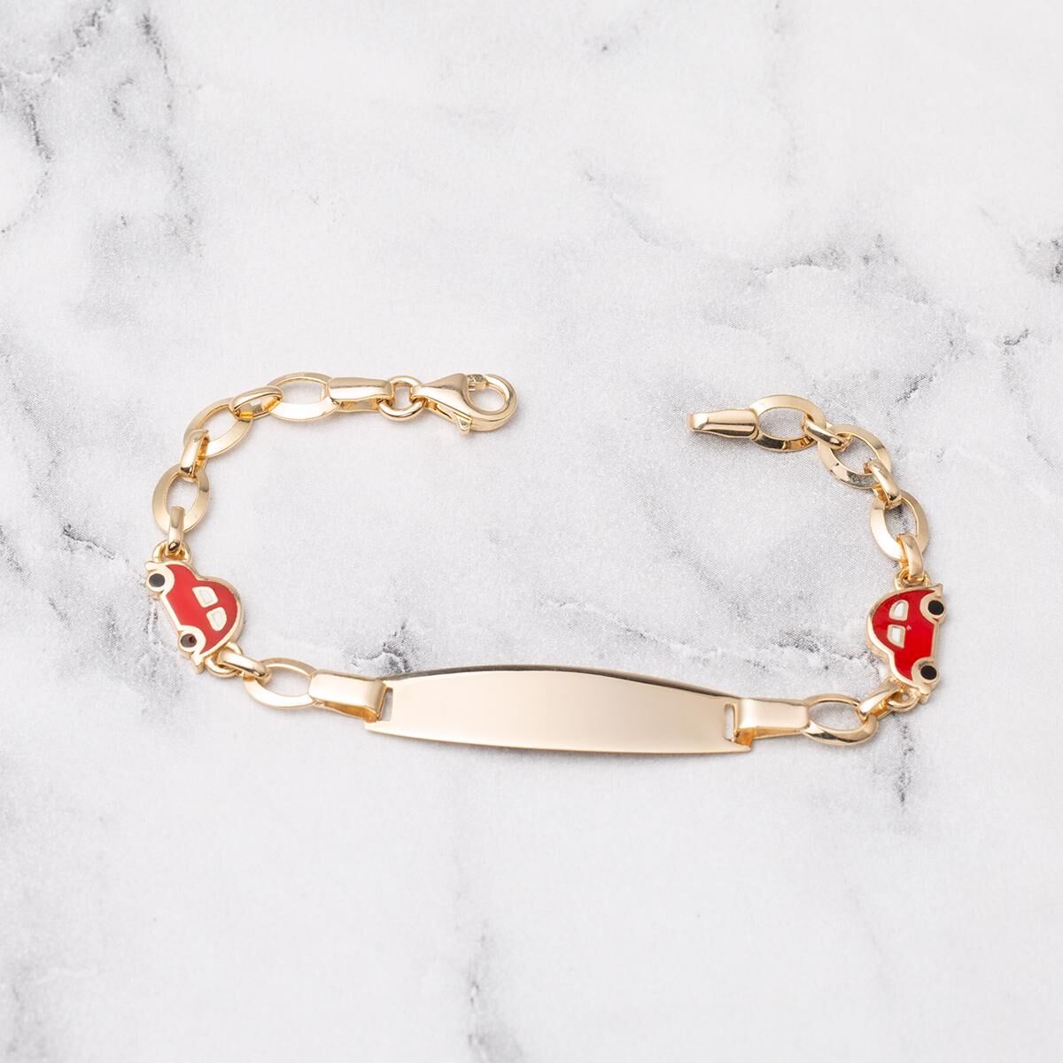 Araba İsimlikli Altın Bebek Bilekliği