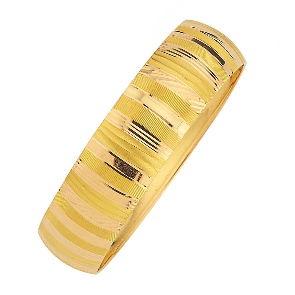 9 gr. Mega 8 Ayar Altın Bilezik