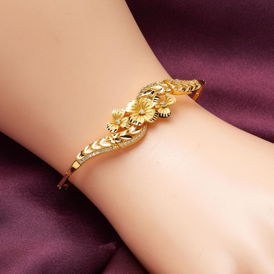 Daisy 22 Ayar Altın Bileklik