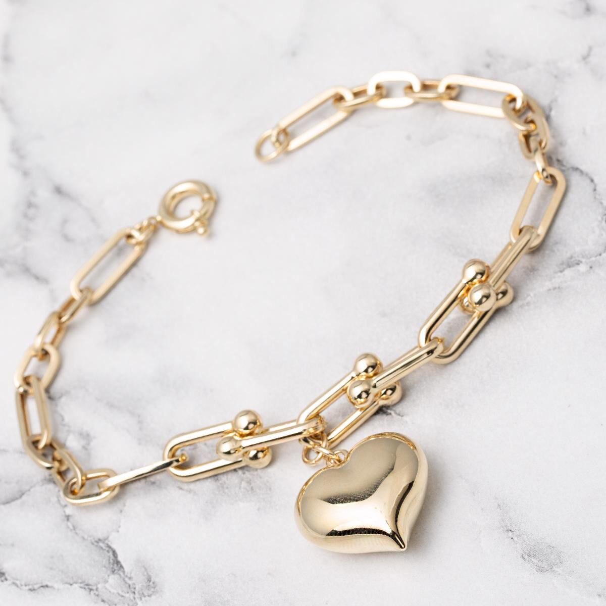 Pandora 14 Ayar Kalpli Altın Bileklik