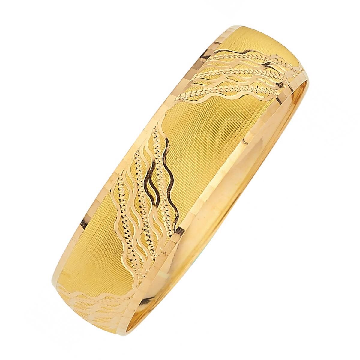 15 gr. Mega 22 Ayar Altın Bilezik