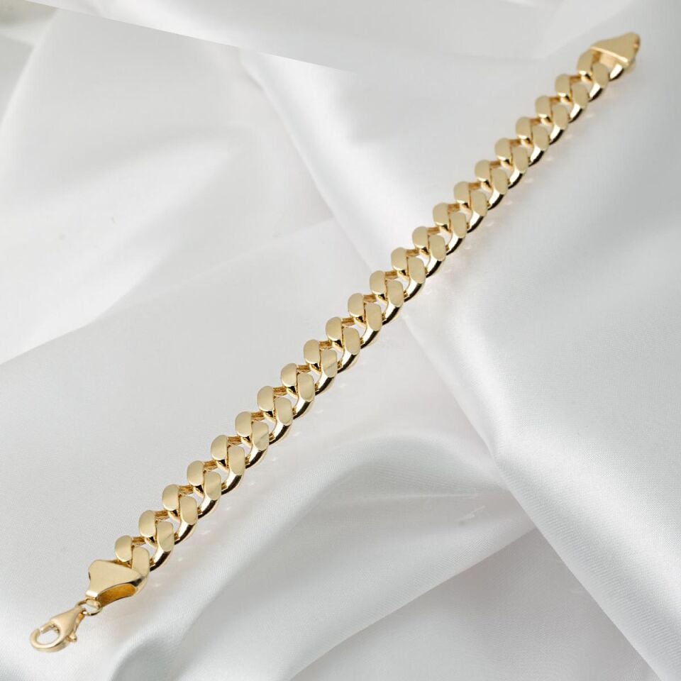 Gurmet Zincir 14 Ayar Altın Bileklik