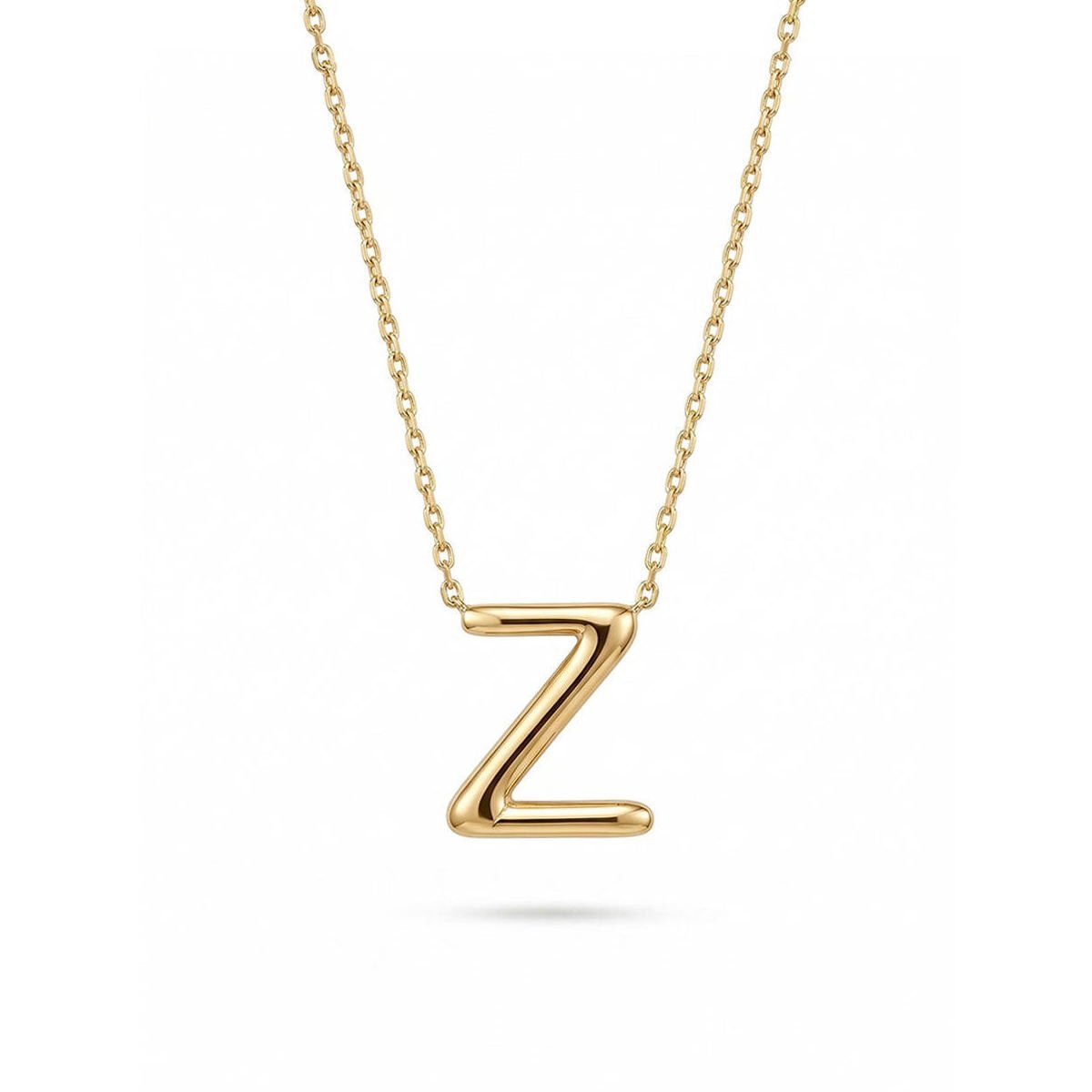 Z Balon Harf Kolye Altın