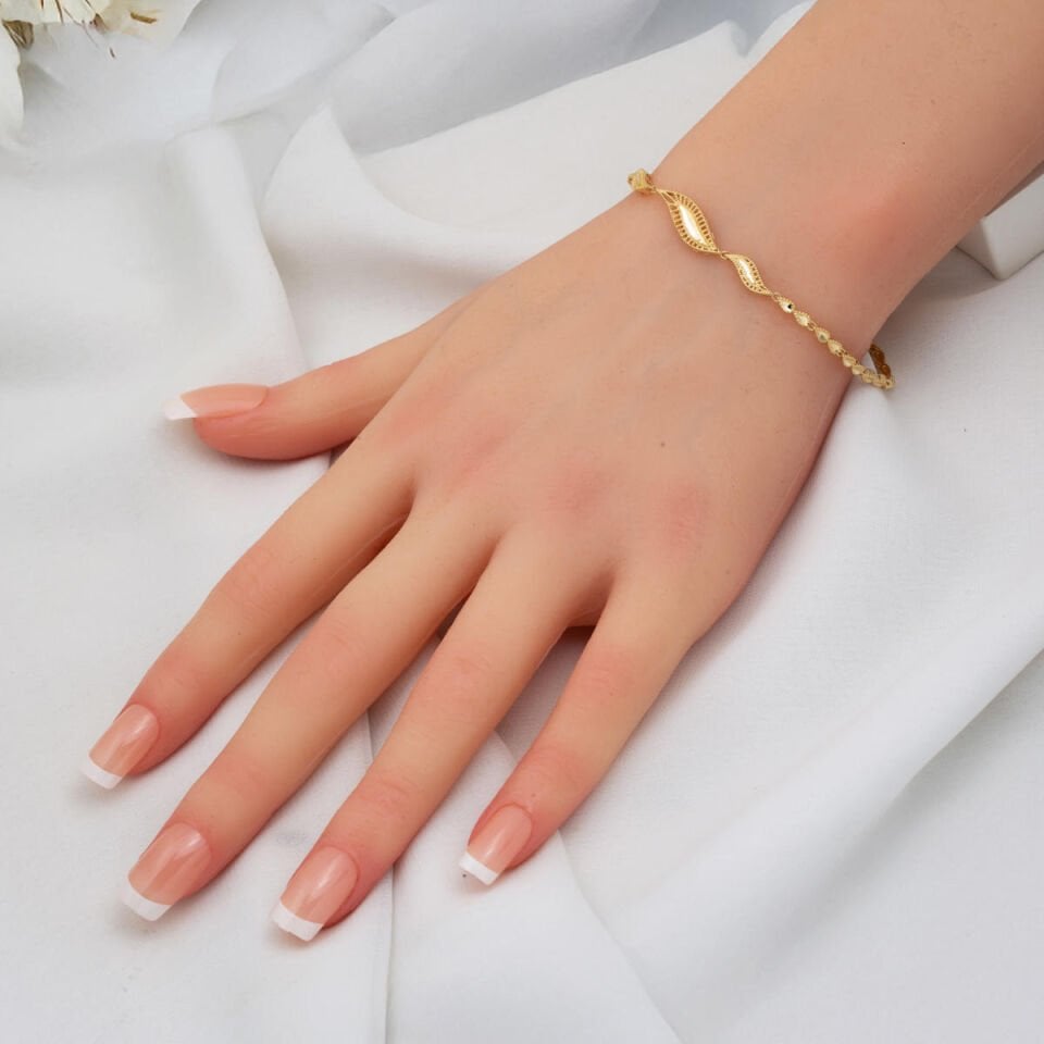 Nehir 14 Ayar Altın Düğün Seti