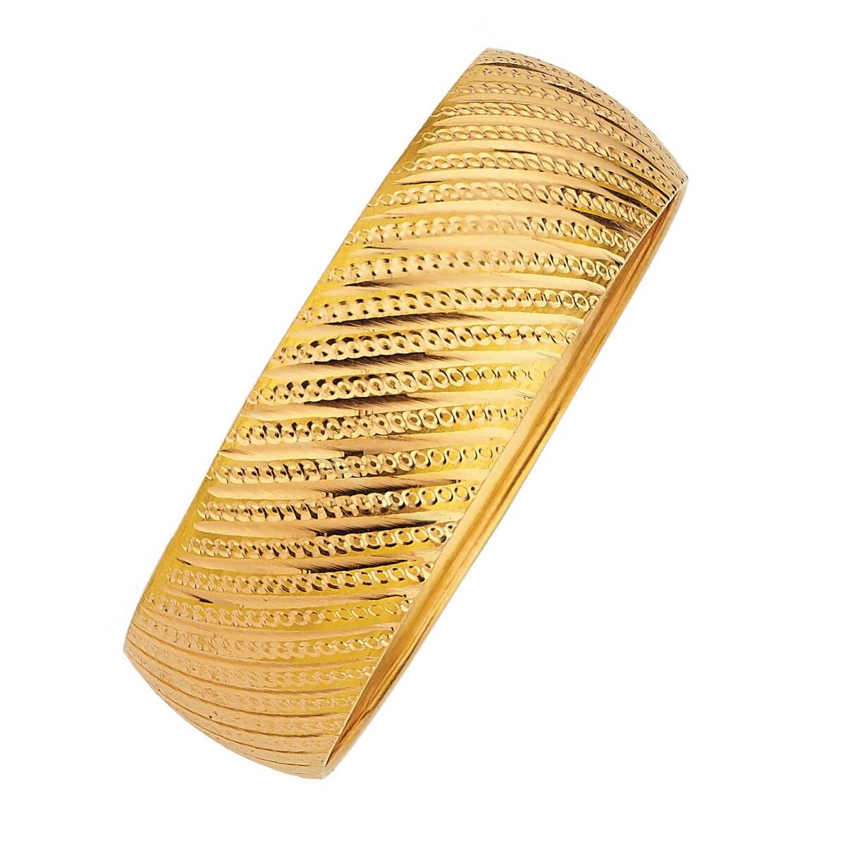 15 gr. Mega 22 Ayar Altın Bilezik