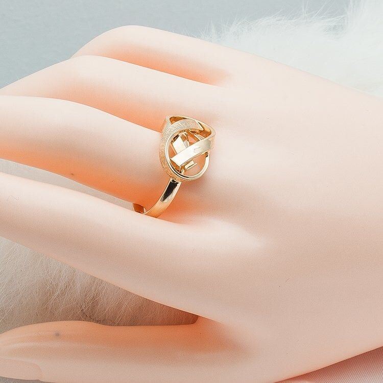 Düğüm Taşsız 14 Ayar Altın Yüzük