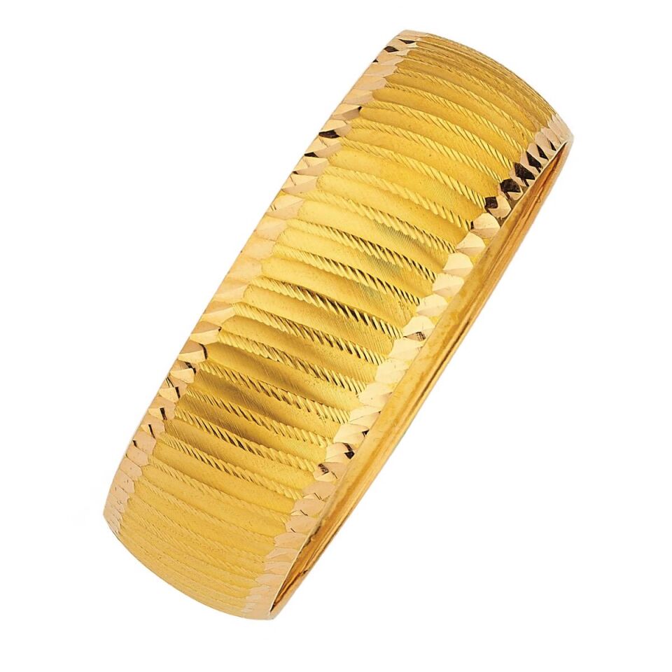 15 gr. Mega 22 Ayar Altın Bilezik