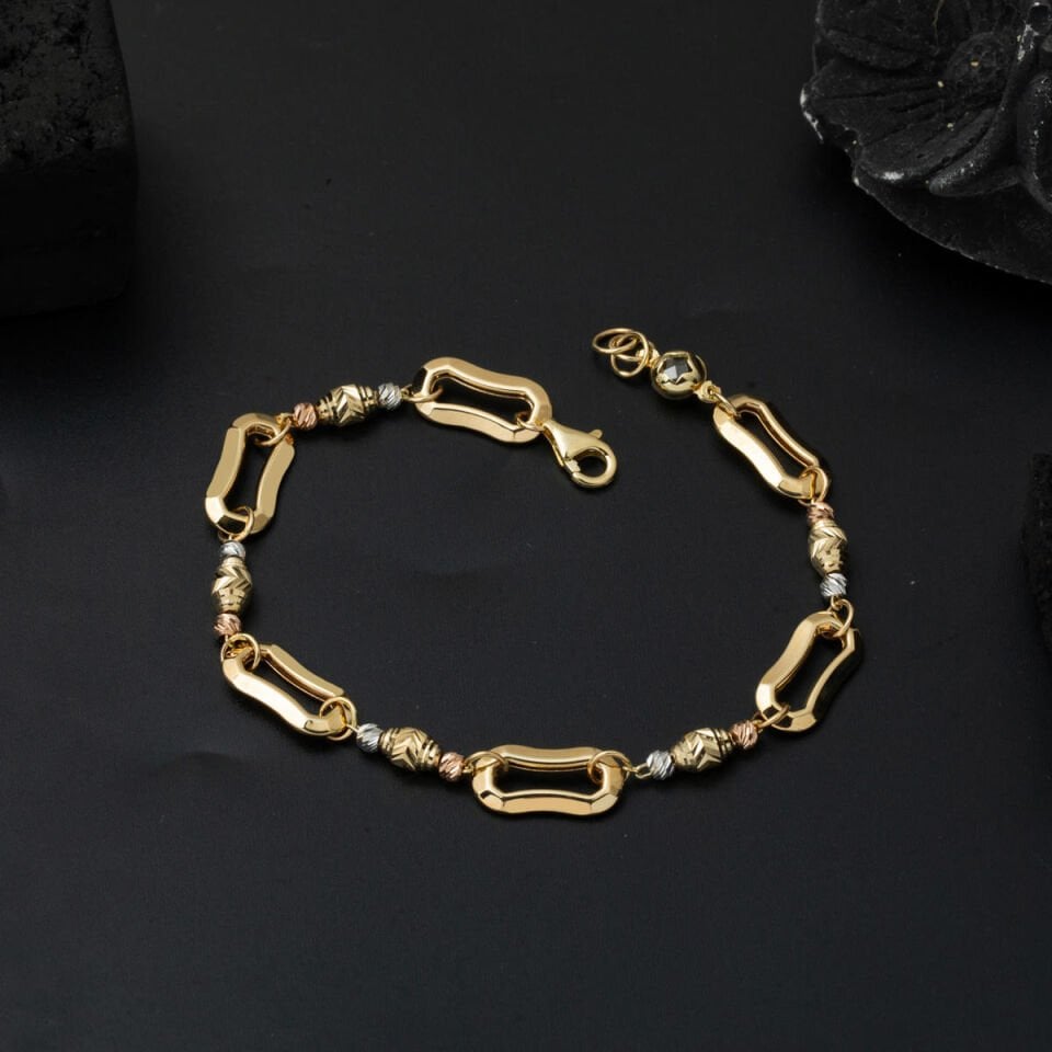 Halkalı İtalyan Toplu 14 Ayar Altın Künye