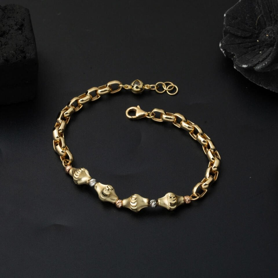 Zila Tasarım 14 Ayar Dorika İtalyan Bileklik