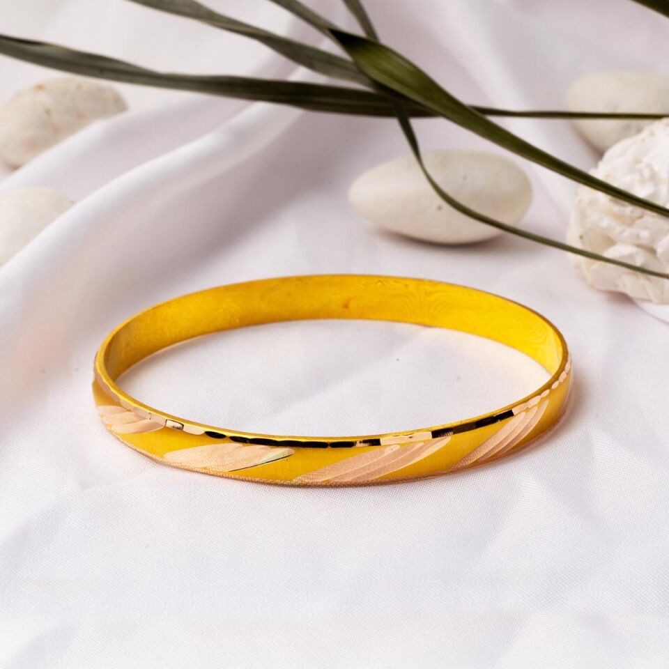 Meltem 14 Ayar Altın Hediyelik Bilezik