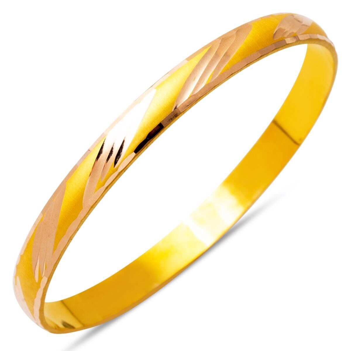 Meltem 14 Ayar Altın Hediyelik Bilezik