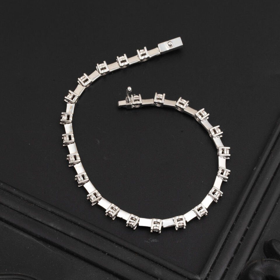 0,35 Karat Suyolu Pırlanta Bileklik