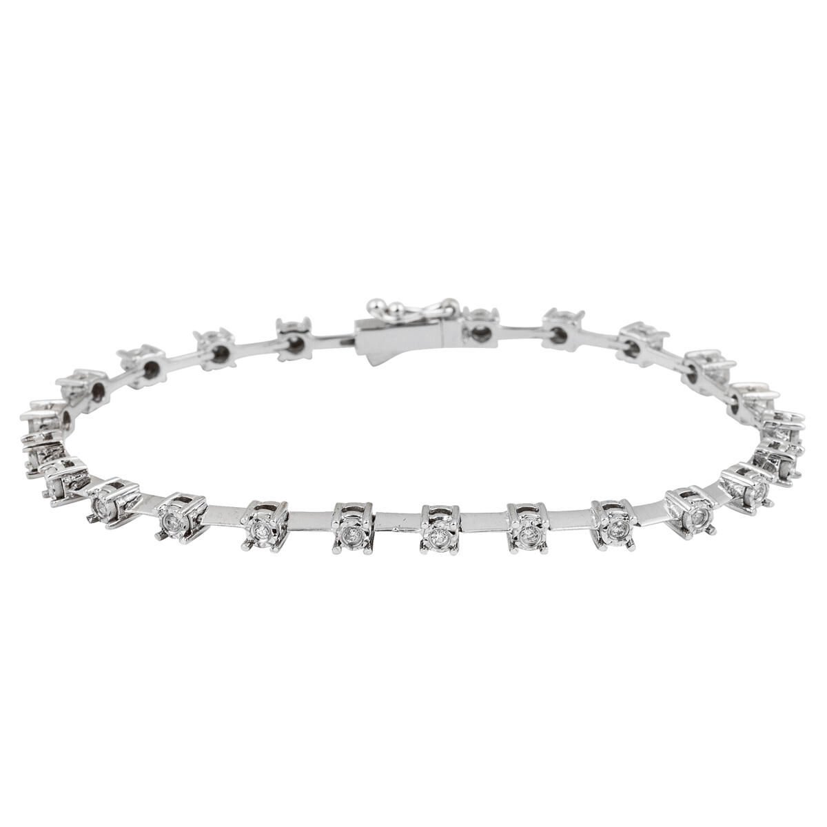 0,35 Karat Suyolu Pırlanta Bileklik