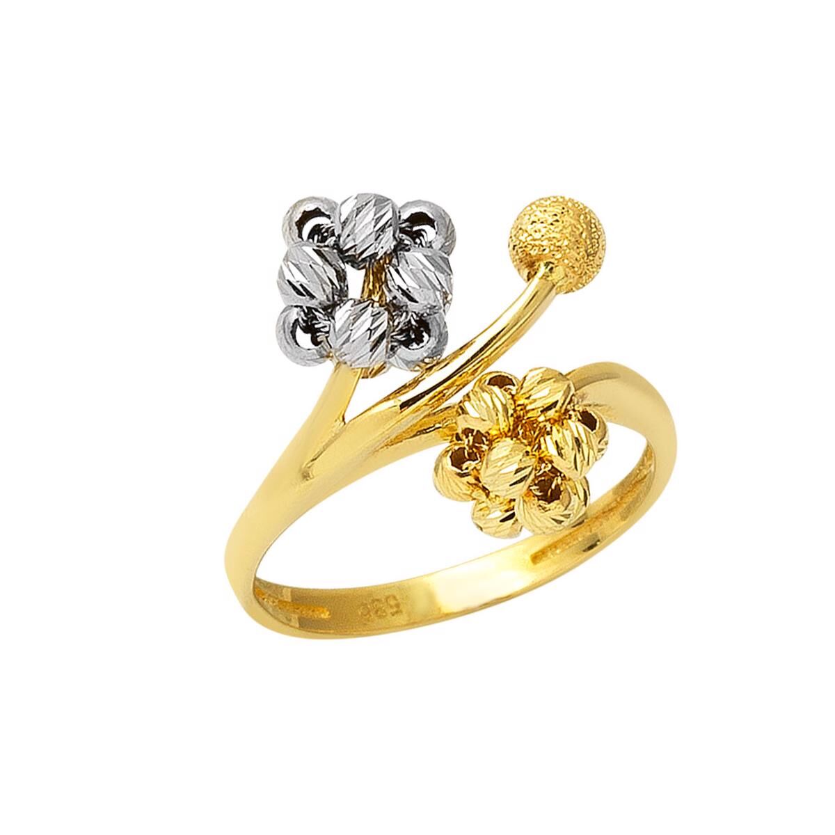 Dorikalı Böğürtlen Altın Yüzük