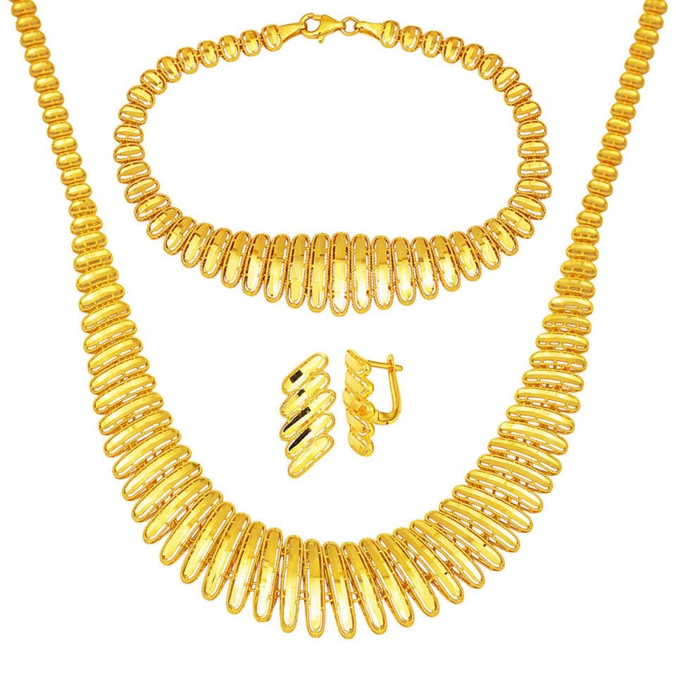 Kleopatra Altın Düğün Seti