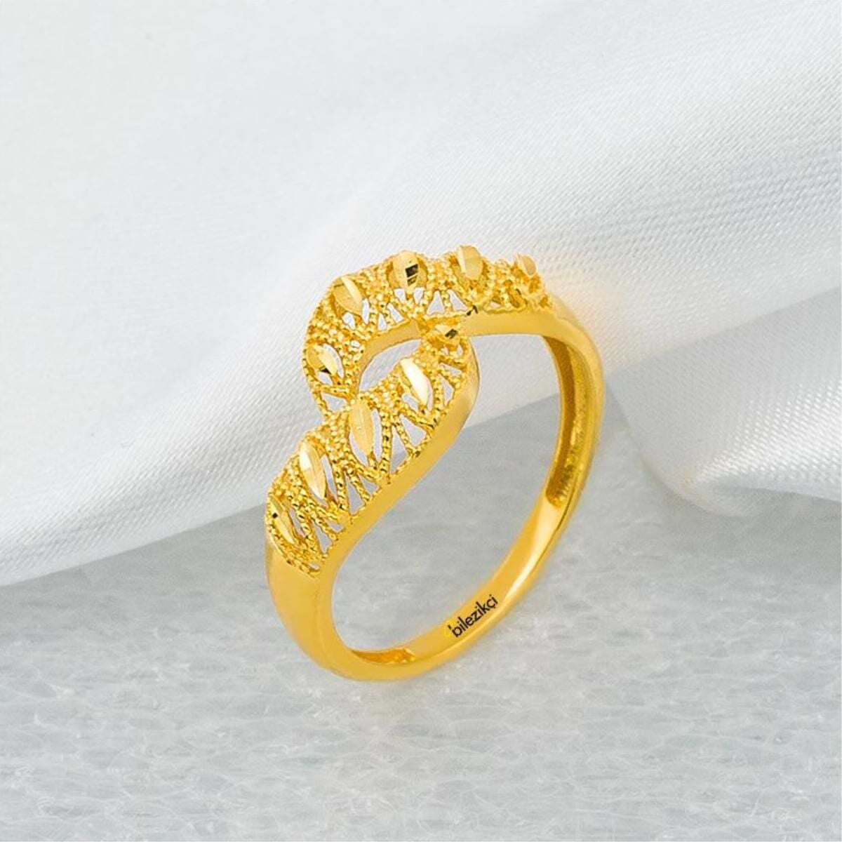 İnsta Taşsız 22 Ayar Altın Yüzük