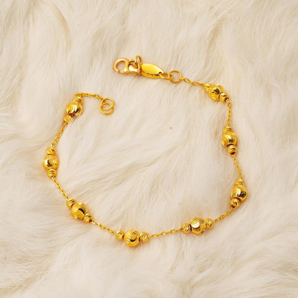 Gerdanlık & Bileklik 22 Ayar Altın Set