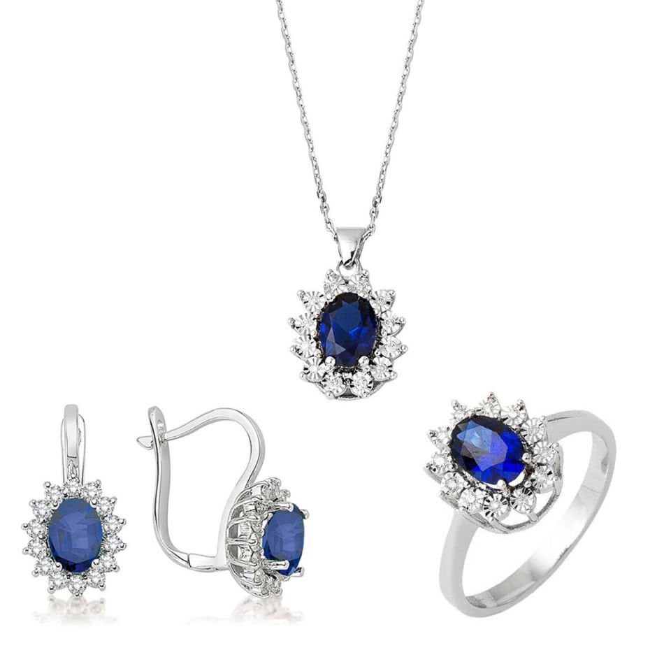 Safir & Pırlanta Set Takımı