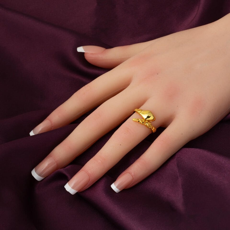 Yılan Tasarım İtalyan 22 Ayar Üçlü Takı Seti