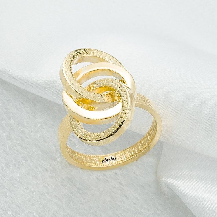 Taşsız Versage 14 Ayar Altın Yüzük