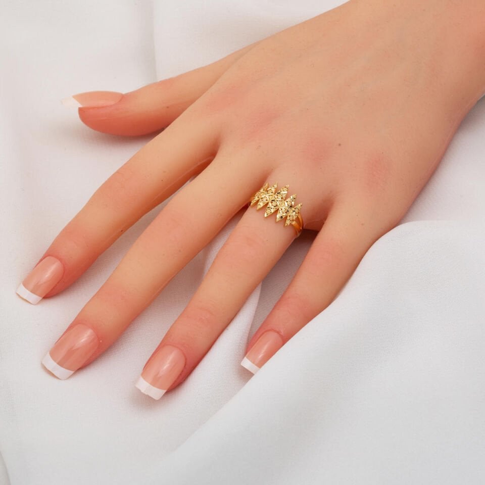 Yaşam Piramidi 14 Ayar Altın Üçlü Set