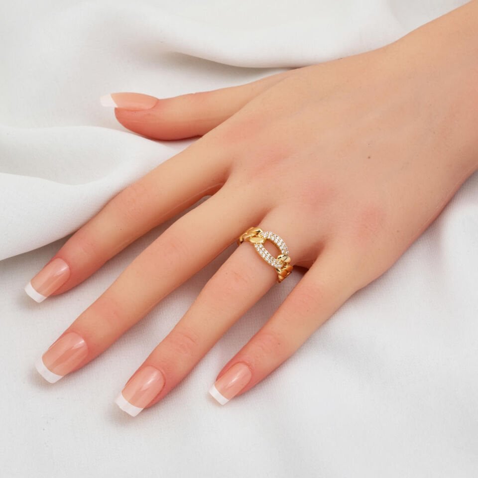 Gurmet Tasarım 14 Ayar Altın Takı Seti