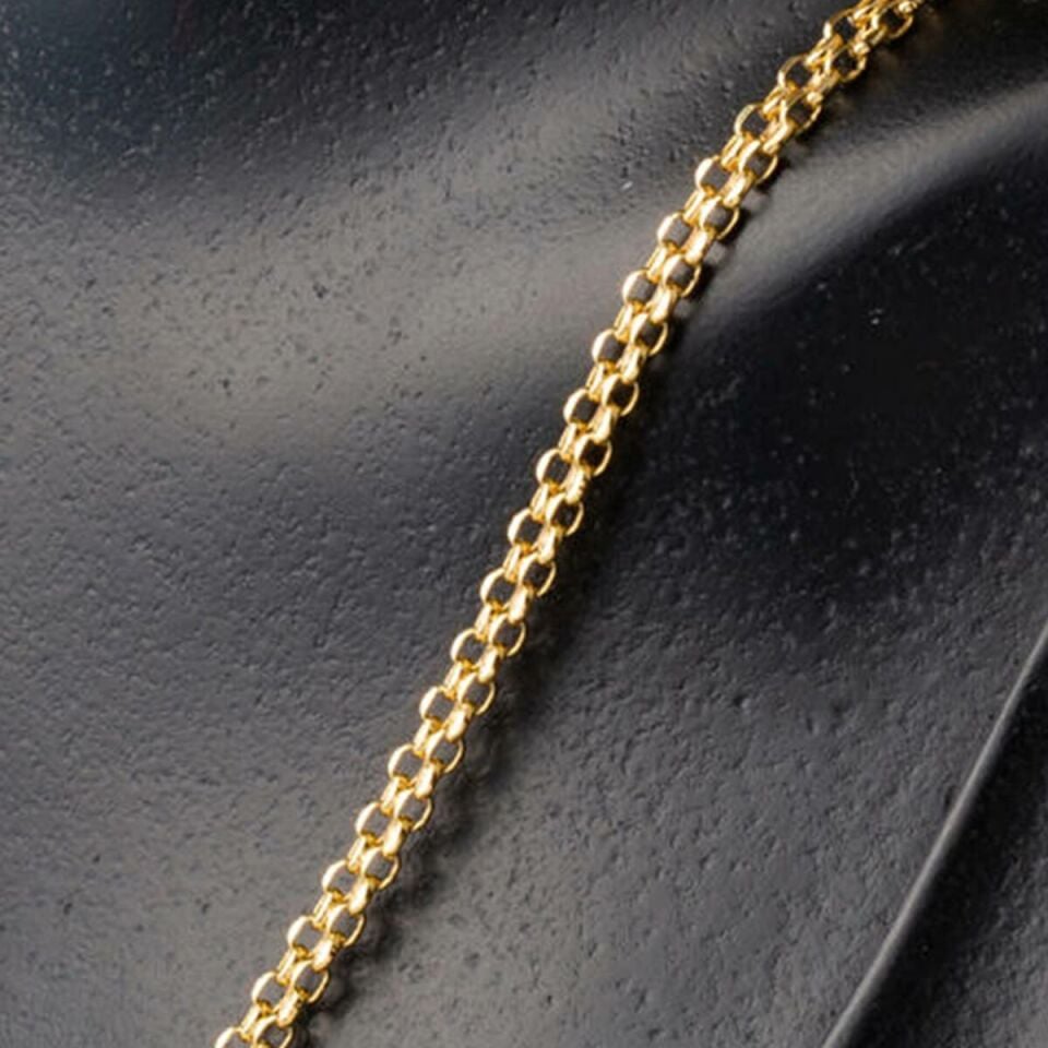 Klasik 14 Ayar Altın Zincir 50 cm